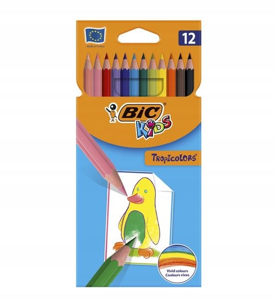 KREDKI BIC 12KOL. TROPICOLORS 2503 zdjęcie 1