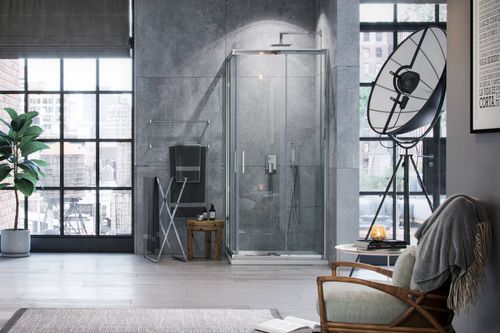 Forma brodzik kwadratowy 80x80 cm  niski, biały połysk na Arena.pl