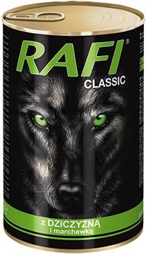 Mokra karma dla psa puszka Rafi Classic mix smaków 1240g - 18 sztuk na Arena.pl