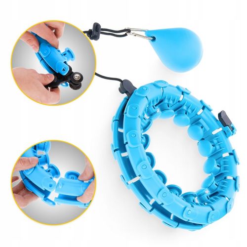 HULA HOP ODCHUDZAJĄCE Z OBCIĄŻENIEM OBCIĄŻNIKIEM SMART Z WYPUSTKAMI HULAHOP na Arena.pl