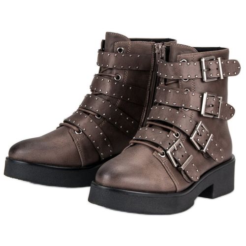 Brązowe Botki Workery r.39 na Arena.pl