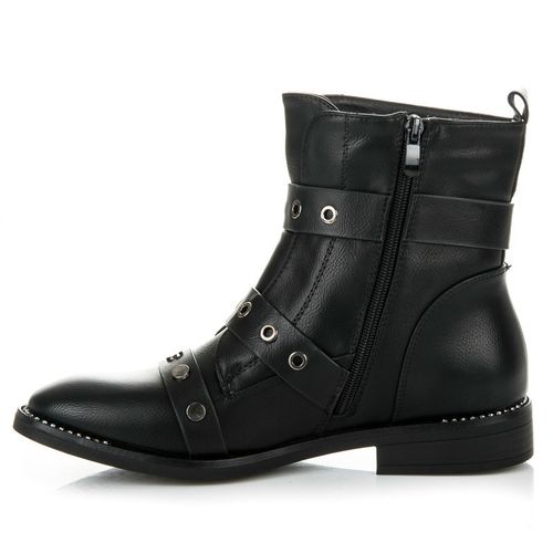 Modne Czarne Botki r.40 na Arena.pl