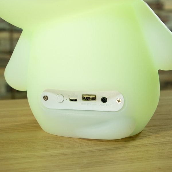 BIGBEN LUMINUS LAMPKA NOCNA LED Z BEZPRZEWODOWYM GŁOŚNIKIEM BLUETOOTH – KOT, 8BBTLSTCAT zdjęcie 5