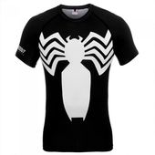 Poundout - Rashguard short Marvel Venom Uniform S