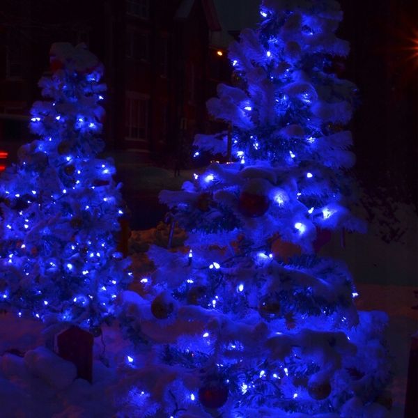 MOCNE NIEBIESKIE LAMPKI CHOINKOWE 500 LED ŚWIATEŁKA ZEWNĘTRZNE WEWNĘTRZNE zdjęcie 5