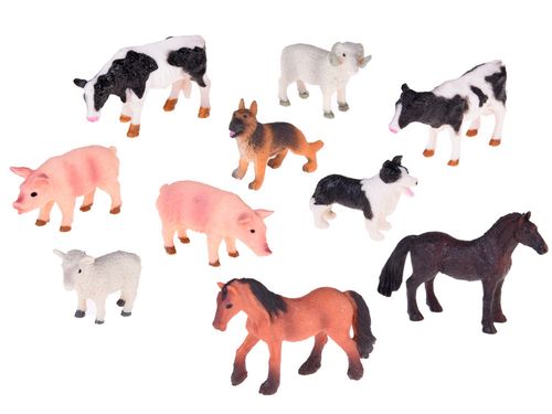 ZABAWKOWY ZESTAW Z AKCESORIAMI ZWIERZĘTA  Z STODOŁĄ na Arena.pl