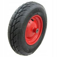 KOŁO DO TACZKI KÓŁKO 4.80/4.00-8 WÓZKA TACZEK 400x8 MOCNE OŚ OŚKA 6PR