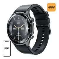 Smartwatch QCY S7 AMOLED Czarny Monitor Snu i Tętna