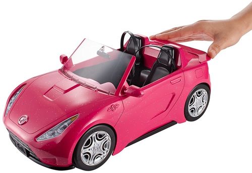 Barbie - Różowy samochód kabriolet DVX59 na Arena.pl