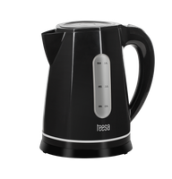 czajnik elektryczny teesa, 2200 w, czarny, 1,8l