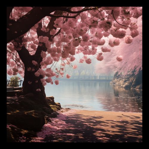 Plakat 30x30cm Spokój Sakury na Arena.pl