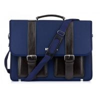 BELTIMORE torba męska teczka aktówka neseser z paskiem V459 granatowa