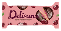 Delisana Ciastka z galaretką wiśniową 135g