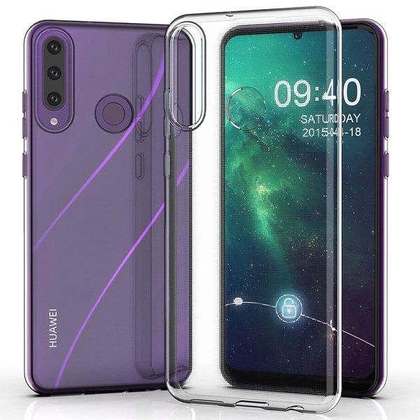 Etui Huawei Y6P Back Żel Transparentne zdjęcie 1