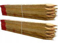 PALIKI GEODEZYJNE PALIK KOŁEK MALOWANE 50szt.