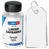 lakier zaprawkowy zaprawka samochodowy renault dv369 blanc glacier