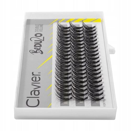 Clavier Rzęsy Kępki BeDU2O DoubleVolume 10mm 0,10B na Arena.pl