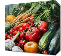 Obraz 30x30cm Bogactwo Ogrodowych Zbiorów