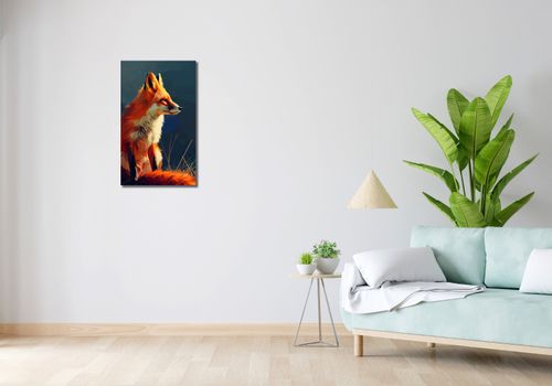 Obraz 40x70cm Spojrzenie Lisicy na Arena.pl