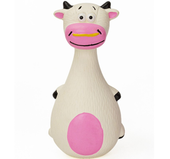 BARRY KING Krowa krówka z lateksu zabawka piszcząca dla psa 13 cm