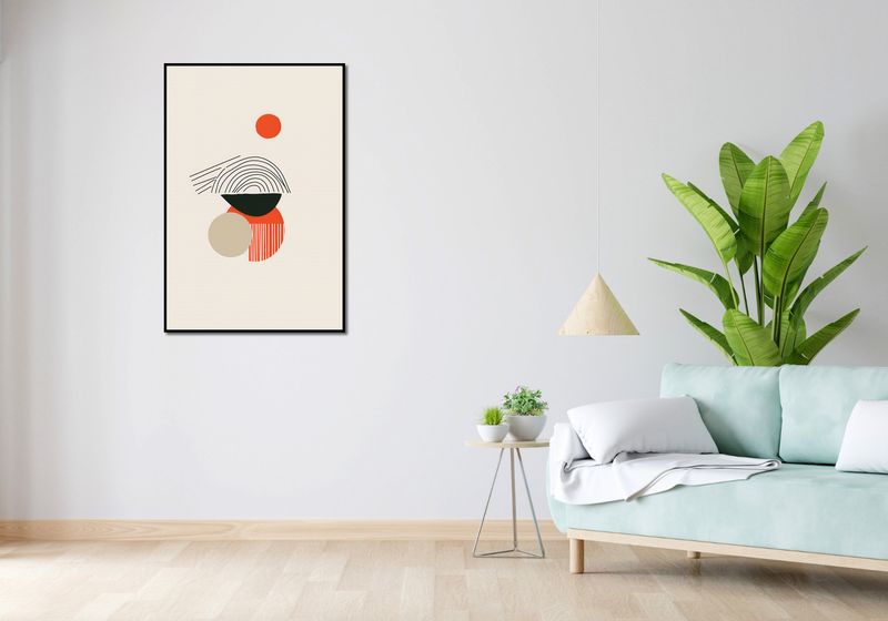 Plakat 68x101cm Centralne Słońce zdjęcie 4
