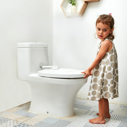 zabezpieczwnie toalety blokada przed otwarciem deski wc toaletowej nicekids na Arena.pl