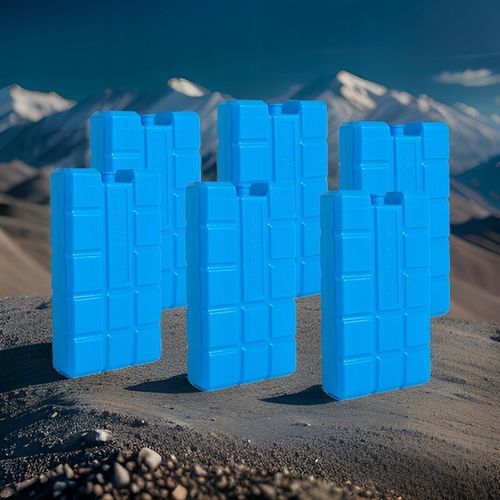 ZESTAW 6 WKŁADÓW 400 ML, 6 x WKŁAD CHŁODZĄCY, DO LODÓWKI TURYSTYCZNEJ na Arena.pl