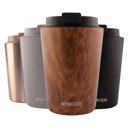 Kubek termiczny 350ml wzór dębowego drewna na Arena.pl