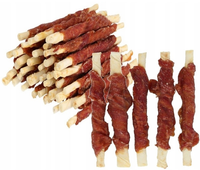 HILTON Pałeczki owinięte kaczką mięso kaczki przysmak nagroda dla psa 500g