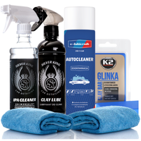 glinka do lakieru | autocleaner | lubrykant | ipa + 2x  mikrofibra