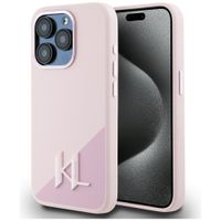 Etui Karl Lagerfeld do iPhone 15 Pro Max, Różowy, MagSafe