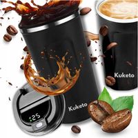 KUBEK TERMICZNY TERMOS 380 ML WYŚWIETLACZ EKRAN LCD NA KAWĘ HERBATĘ SMART