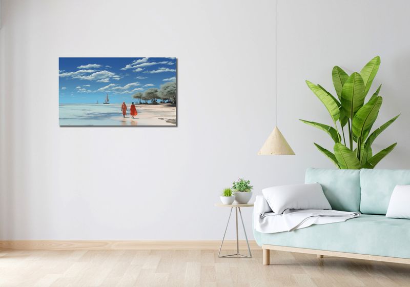 Obraz 90x50cm Spokój w Piaskach zdjęcie 2