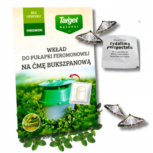 Wkład Feromonowy Do Pułapki Na Ćmę Bukszpanową Zwalcza SZKODNIKI TARGET EKO na Arena.pl