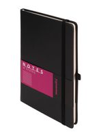NOTES MEMOFIX A5 KRATKA 192K CZARNY ANTRA
