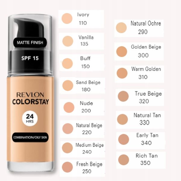 REVLON COLORSTAY 330 NATURAL TAN Podkład Fluid do twarzy zdjęcie 2