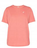 ASICS ROAD TOP - Sports T-shirt - dark pink clay XS