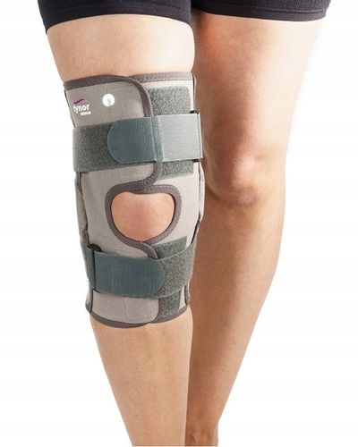 PROFESJONALNA ORTEZA KOLANA STABILIZATOR Z SZYNAMI na Arena.pl