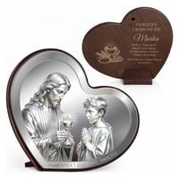 Obrazek Komunijny Pamiątka Komunii dla Chłopca Grawer Prezent od Dziadków