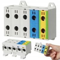 LISTWA ZACISKOWA ZŁĄCZKA PIĘCIOPOLOWA SZYNOWA SZYNA 5x35 MM2 (3P+N+PE)