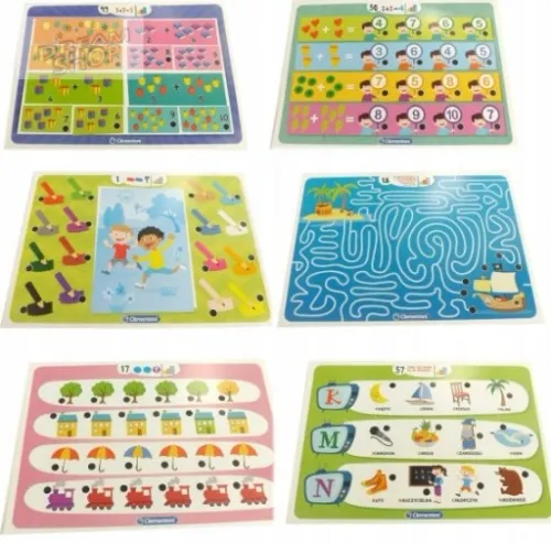 CLEMENTONI MÓWIĄCE PIÓRO ŚWIECI 1000 PYTAŃ PRZEDSZKOLAKA + GRA QUIZ 50653 na Arena.pl