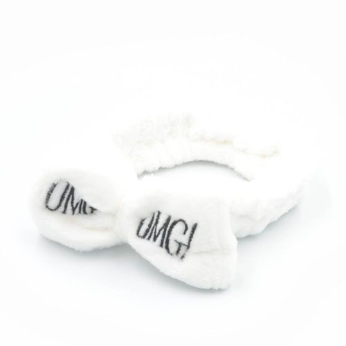 Opaska kosmetyczna biała OMG na Arena.pl