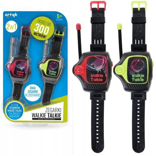WALKIE TALKIE KRÓTKOFALÓWKA DLA DZIECI ZEGAREK x 2 na Arena.pl