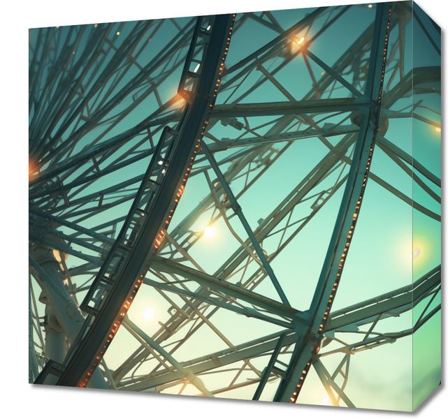 Obraz 40x40cm Światła Molocha zdjęcie 1