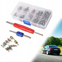 RDZEŃ KLIMATYZACJI R134A 102 ZESTAW 11RODZAJÓW Z KLUCZEM