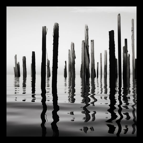 Plakat 30x30cm Refleksje Nad Wodą zdjęcie 2