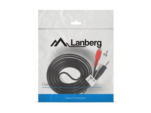 LANBERG Kabel Minijack - 2x Chinch M/M 2M na Arena.pl