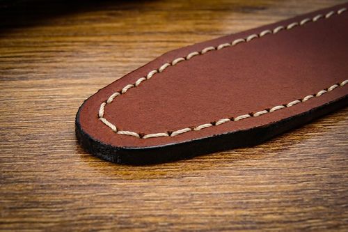 Pasek 110cm Męski Szeroki do SPODNI JEANS Brązowy na Arena.pl