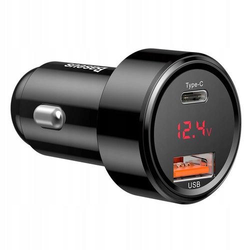 Baseus ładowarka samochodowa Magic PPS QC 3.0+ USB + PD czarna 45W na Arena.pl