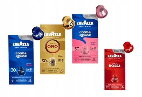 Kapsułki z kawą do ekspresów Nespresso marki Lavazza Espresso Mix Top x100 na Arena.pl